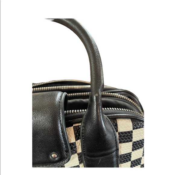 Circa 1980’s checkered Retro breakdancing Satchel Bag by Beau and Ashe - Picture 8 of 11